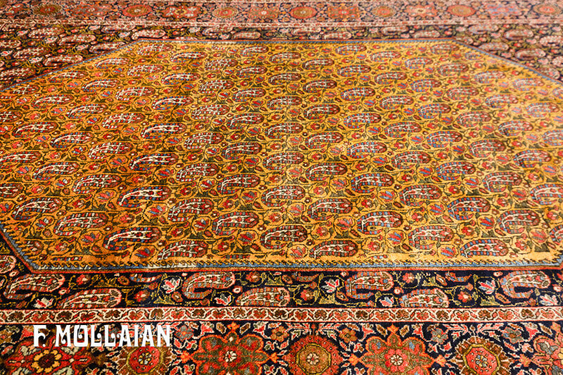 Antique Persian Saruk Farahan Rug n°:51203923